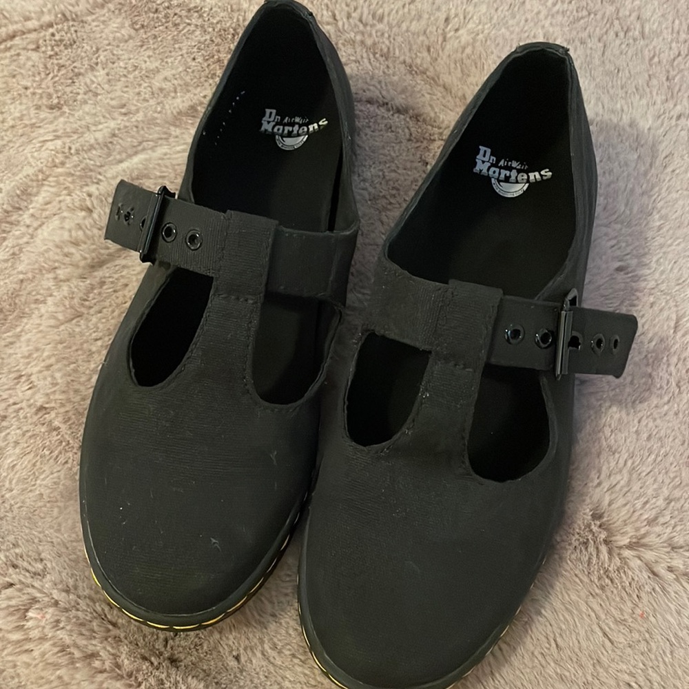 Woolwich canvas Dr.Martens Mary Jane T-bar